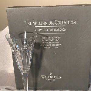 Waterford Millennium 2000 Flute one flute